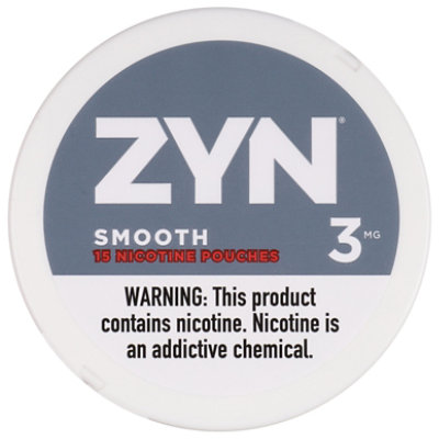 Zyn Smooth 3mg - 15-.21 OZ - Image 1