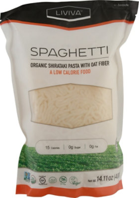 Liviva Pasta Shratki Spghti Oat - 14 OZ - Image 2