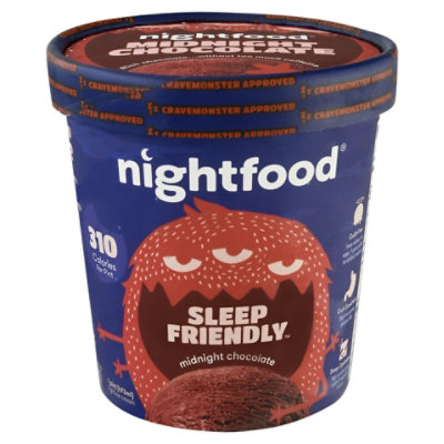 Nightfood Midnight Chocolate Ice Cream - 16 FZ - Image 1