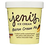 Jenis Splended Ice Creams Boston Crm Pie - 16 OZ