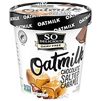 SO Delicious Dairy Free Chocolate Salted Caramel Oat Milk Frozen Dessert - 1 Pint - Image 1