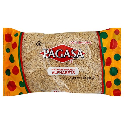 Pagasa Alphabets Pasta - 7 OZ - Image 1