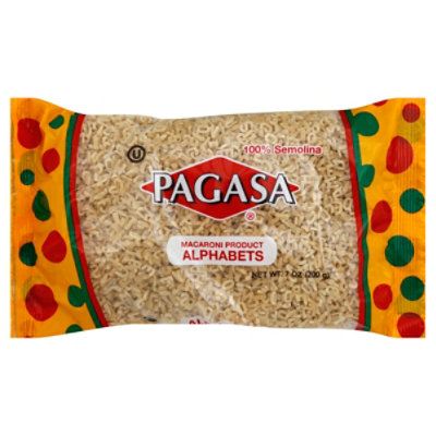 Pagasa Alphabets Pasta - 7 OZ