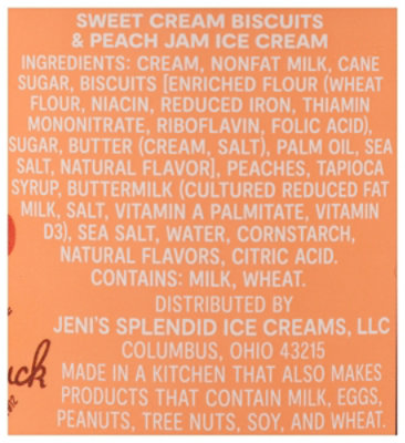 Jenis Splended Ice Cream Swt Cream Peach - 16 OZ - Image 3