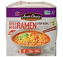 Annie Chuns Soup Bwl Spicy Miso Ramen - 5.4 OZ