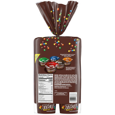 M&M'S Fun Cups Chocolate Ice Cream With Chocolate Swirl - 10-30 Fl. Oz. - Image 8