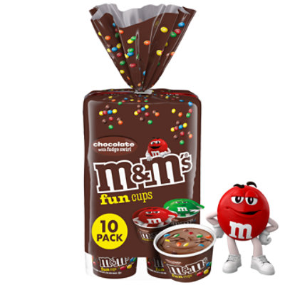 M&Ms Chocolate Ice Cream Cup - 10-3 Fl. Oz.