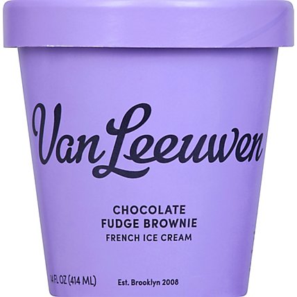 Vanleeuwen Ice Cream Choc Fdg Brwnie - 14 OZ - Image 2
