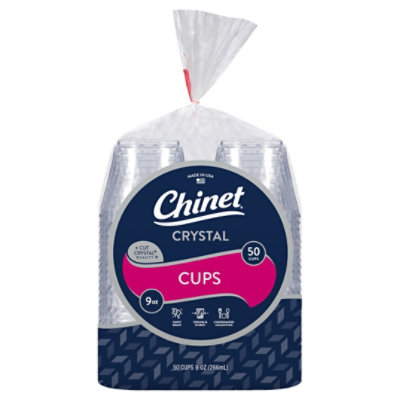 Chinet Cut Crystal 9 Oz Cup - 50 CT - Image 3