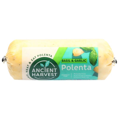 Ancient Harvest Basil & Garlic Polenta - 18 Oz - Image 1