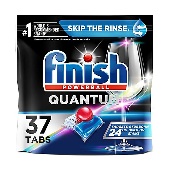 Finish Quantum Dishwasher Detergent -  37 Count