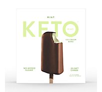 Keto Pint Mint Chip Ice Cream Bars Pack - 4-3 Oz