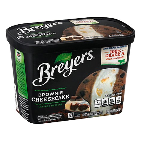 Breyers Brownie Cheesecake Ice Cream - 1.5 QT
