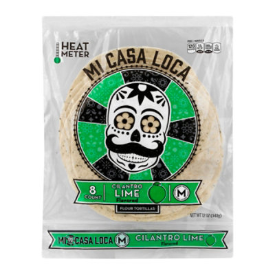 Micasa 8 Inch Cilantro Lime Flour Tortilla - 8 CT - randalls