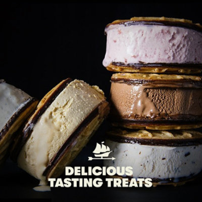 Tillamook Peanut Butter Chocolate Ice Cream Sandwiches Individually Wrapped Multipack - 4-12 Oz - Image 1