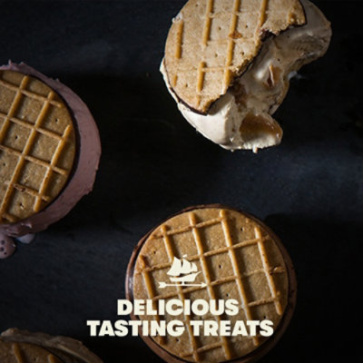 Tillamook Peanut Butter Chocolate Ice Cream Sandwiches Individually Wrapped Multipack - 4-12 Oz - Image 2