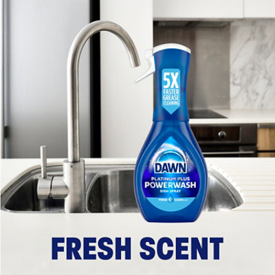 Dawn Platinum Fresh Scent Powerwash Dish Spray Dish Soap Bundle Starter Kit + Refill - 2-16 Oz - Image 8