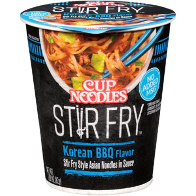 Nissin Cup Noodles Stir Fry Korean Bbq Unit - 2.89 OZ