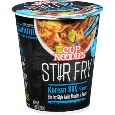 Nissin Cup Noodles Stir Fry Korean Bbq Unit - 2.89 OZ - Image 2