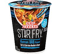 Nissin Cup Noodles Stir Fry Korean Bbq Unit - 2.89 OZ