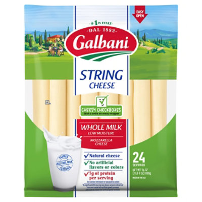 Galb Wm String Cheese - 24 OZ