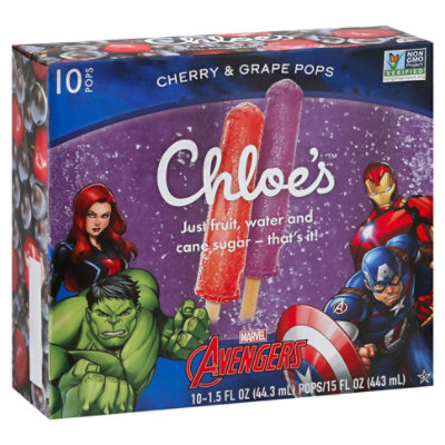 Chloes Avengers Cherry Grape 10/pack Box - 15 FZ