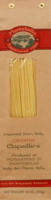 Montebello Organic Capellini Pasta - 16 OZ - Image 2