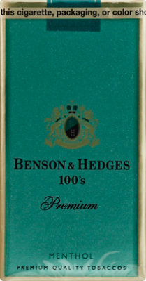 benson green cigarettes Benson & Hedges Menthol 100 Fsc - CTN