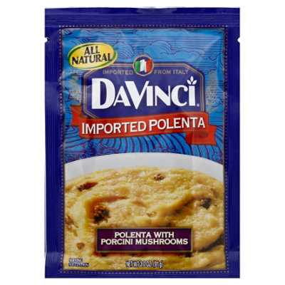 DaVinci Polenta Mushrooms - 4.23 Oz