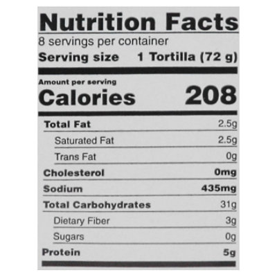 Rodriguez Whole Grain Burrito Tortilla - 8 CT - Image 4