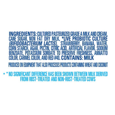 El Mexicano Saborico Yogurt Drink Strawberry Banana - 28 FZ - Image 5