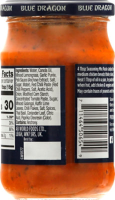 Blue Dragon Curry Red Paste - 9.9 OZ - Image 5