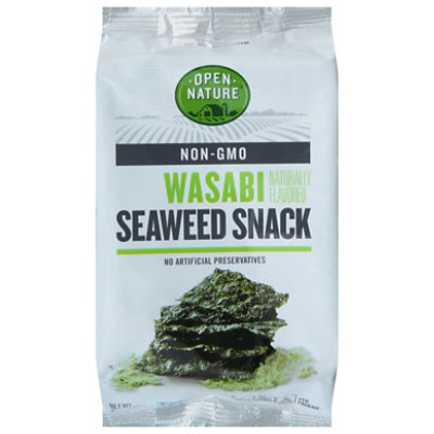 Open Nature Seaweed Snack Wasabi - .17 OZ - Image 2