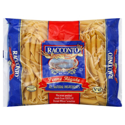 Racconto Rigate Pasta - 16 OZ - Image 1