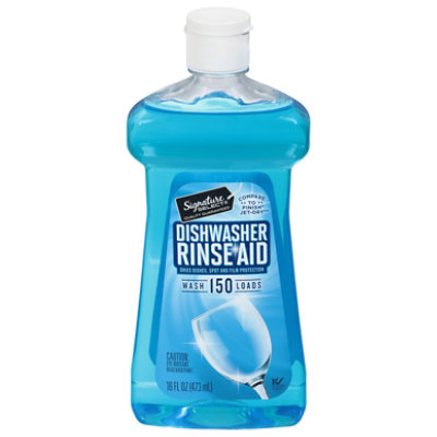 Signature SELECT Dishwasher Rinse Aid - 16 FZ - Albertsons