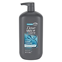 Dove Men Care Clean Comfort Body Wash - 30 FZ - Image 3
