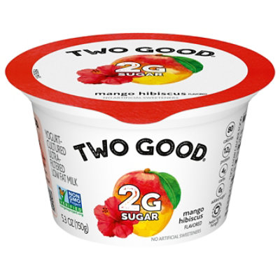 Two Good Mango Hibiscus Low Fat Lower Sugar Greek Yogurt - 5.3 Oz - Image 3