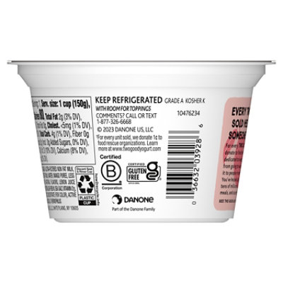 Two Good Mango Hibiscus Low Fat Lower Sugar Greek Yogurt - 5.3 Oz - Image 2