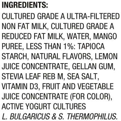 Two Good Mango Hibiscus Low Fat Lower Sugar Greek Yogurt - 5.3 Oz - Image 5