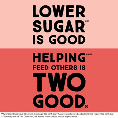 Two Good Mango Hibiscus Low Fat Lower Sugar Greek Yogurt - 5.3 Oz - Image 6