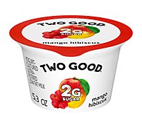 Two Good Mango Hibiscus Low Fat Lower Sugar Greek Yogurt - 5.3 Oz
