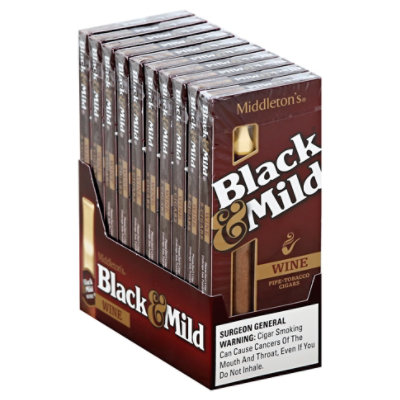 Black & Mild Wine Cigars - 5 CT - Image 1