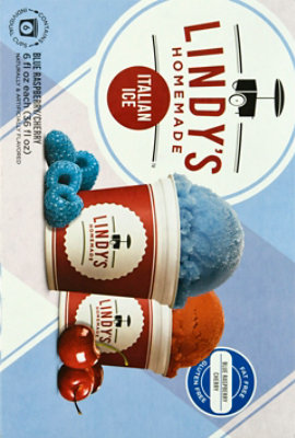 Lindys Homemade Italian Ice Rspbry Chry - 36 OZ - Image 6