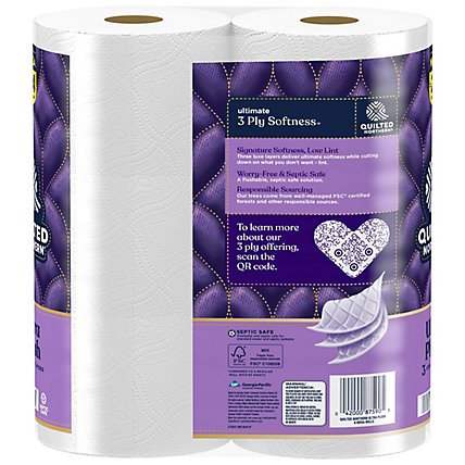Quilted Northern Ultra Plush Toilet Paper 6 Mega Rolls - 6 RL - Image 4