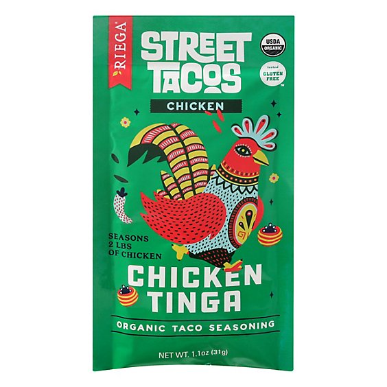 Riega Seasoning Taco Chicken Tinga - 1.1 OZ