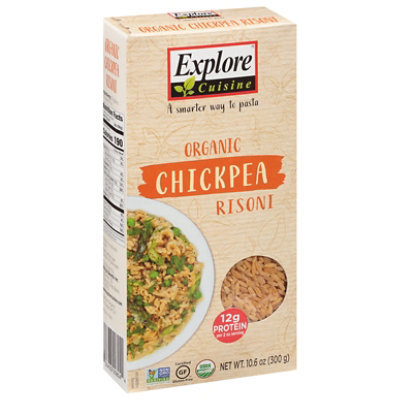 Explore Cuisine Pasta Chickpea Risoni - 10.6 OZ