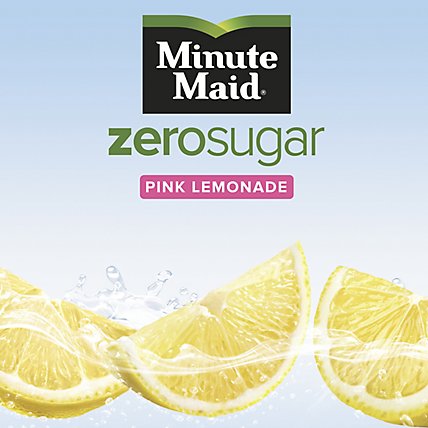 Minute Maid Zero Sugar Pink Lemonade - 52 FZ - Image 3