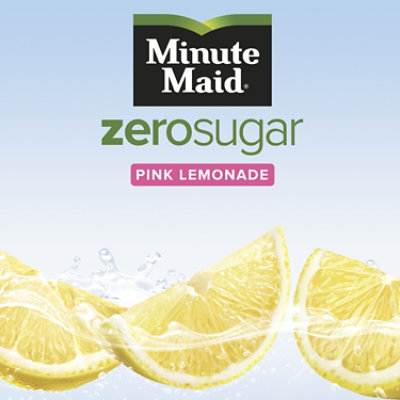 Minute Maid Zero Sugar Pink Lemonade - 52 FZ - Image 4