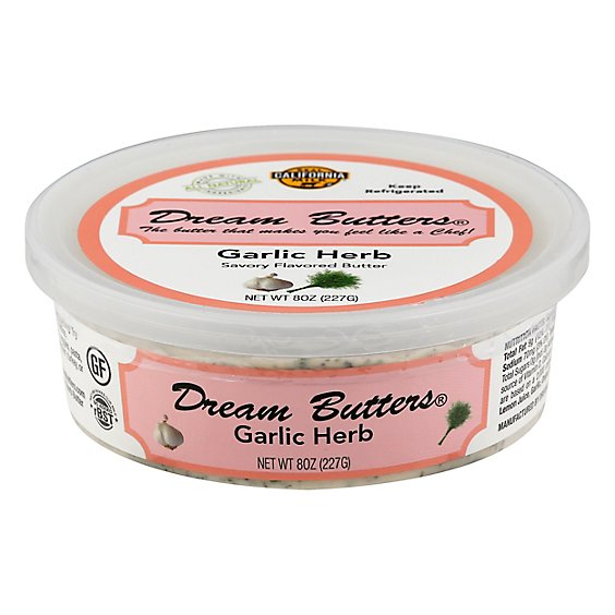 Dream Butters Garlic-herb Flavored Butter - 8 OZ