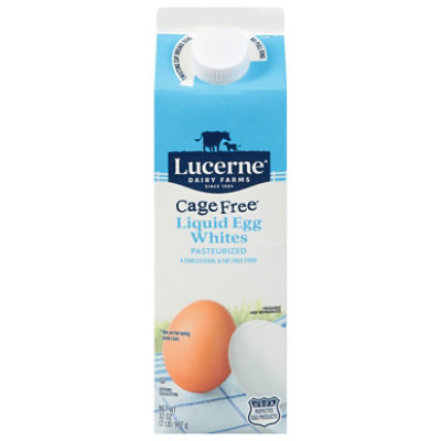 Lucerne 100% Liquid Egg Whites Cage Free - 32 OZ - Image 3